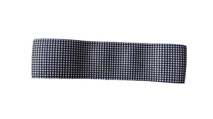 B&W Gingham Small Loop Band / Heavy Resistance