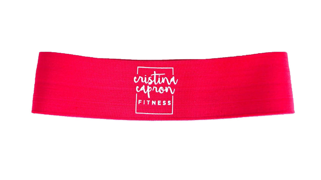 Neon Pink Small Loop Band / Extra Heavy Resistance